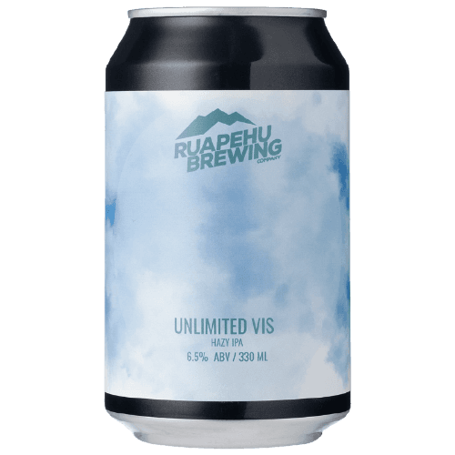 RUAPEHU BREWING CO Unlimited Vis Hazy IPA 330 mL