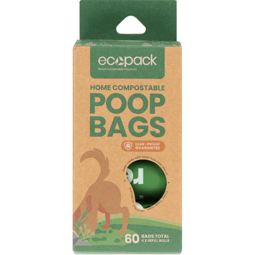 Ecopack Home Compostable Poop Bags Refill Rolls