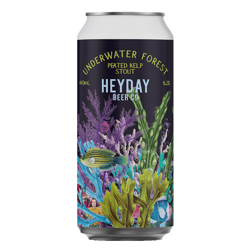 Heyday Beer Co Underwater Forest Peated Kelp Stout