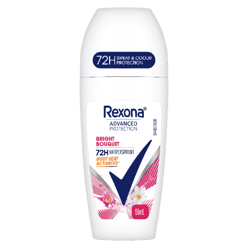 Rexona Advanced Protection Bright Bouquet 72Hr Antiperspirant Deodorant Roll On