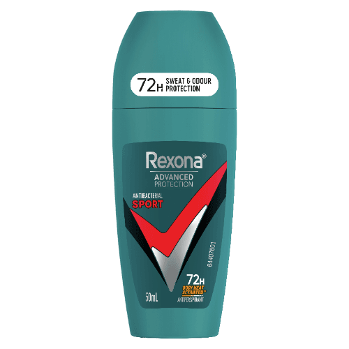 Rexona Men Advanced Protection Antibacterial Sport 72Hr Antiperspirant Deodorant Roll On
