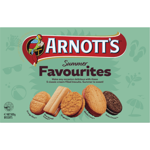Arnott's Summer Favourites Biscuits
