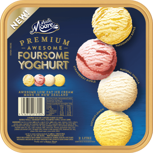Much Moore Premium Awesome Foursome Yoghurt Ice Cream