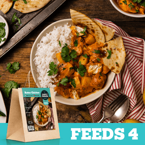 Simply Dinner Butter Chicken Meal Kit Serves 4