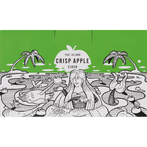 The Island Crisp Apple Cider Cans 6 × 330 mL