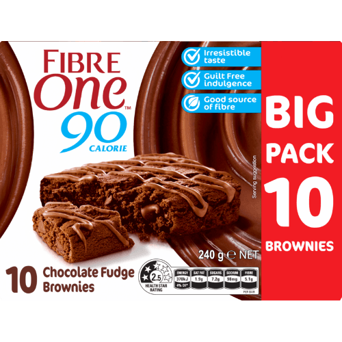 Fibre One Chocolate Fudge Brownies