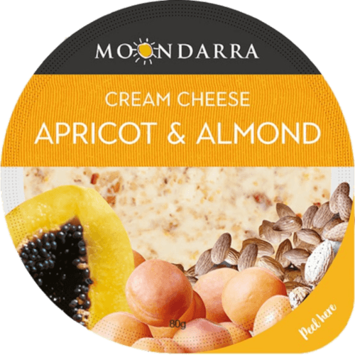 Moondarra Cheese Apricot & Almond Cream Cheese