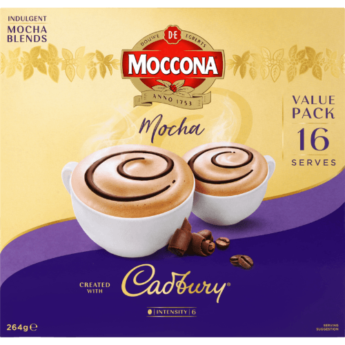 Moccona Cadbury Mocha Coffee Sachets