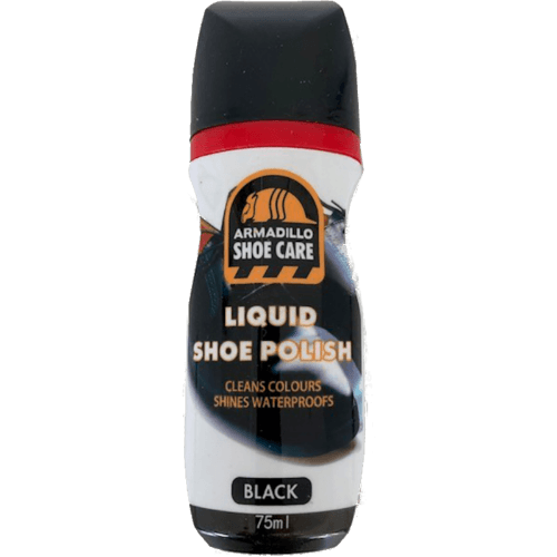 Armadillo Black Liquid Shoe Polish