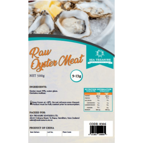 Sea Treasure Seafoods Raw Oyster Meat