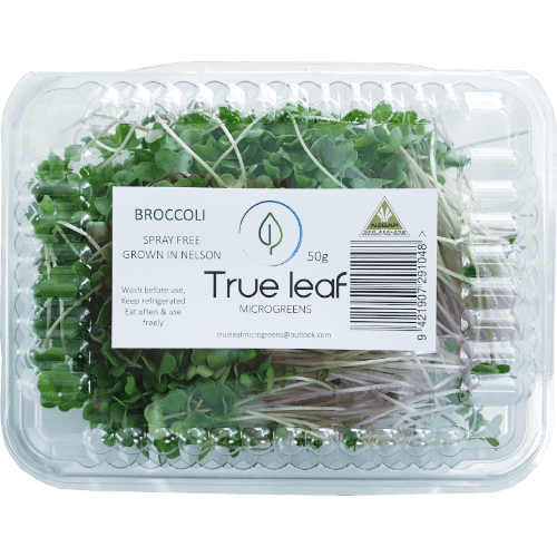 True Leaf Microgreens Broccoli Microgreens Salad / Kohlrabi