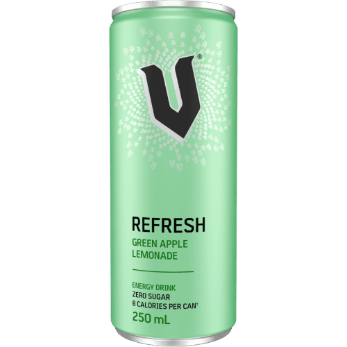 V Refresh Green Apple Lemonade Energy Drink