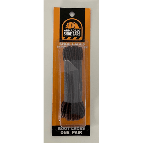 Armadillo Boot Shoe Laces Black/Brown 120cm