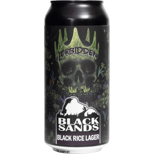 Black Sands Forbidden Black Rice Lager 440 mL