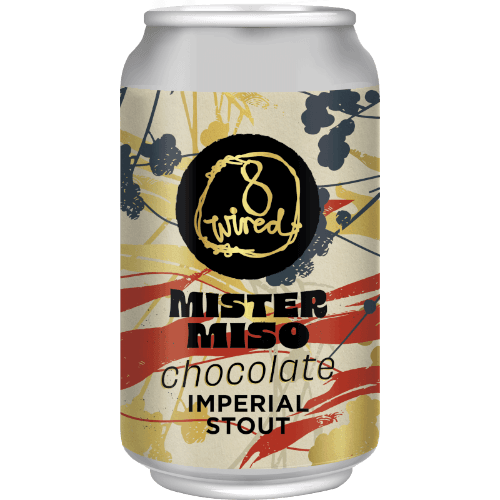 8 Wired Mister Miso Chocolate Imperial Stout 330 mL