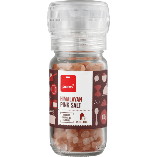 Pams Himalayan Pink Salt Grinder