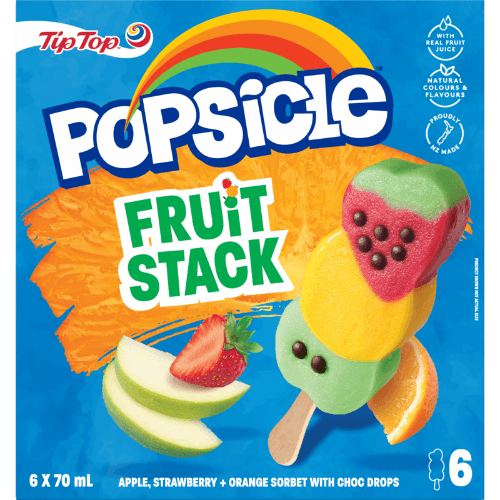 Popsicle Popsicle Fruit Stack Flavour Ice Blocks