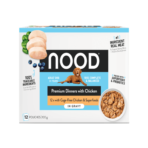 Nood Cage-Free Chicken & Superfoods In Gravy Adult Wet Dog Food