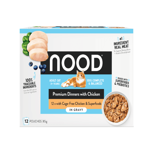 Nood Cage-Free Chicken & Superfoods In Jelly Adult Wet Cat Food