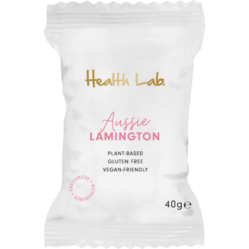 Health Lab Aussie Lamington Raspberry Jam Filled Ball