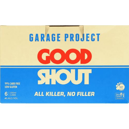 Garage Project Good Shout Ultra Low Carb Beer Cans