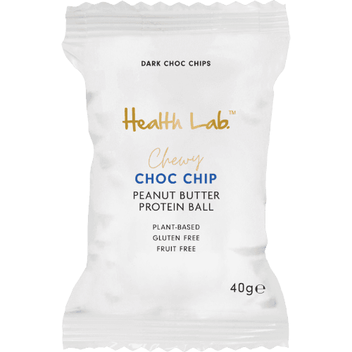 Health Lab Chewy Choc Chip Peanut Butter Protein Ball