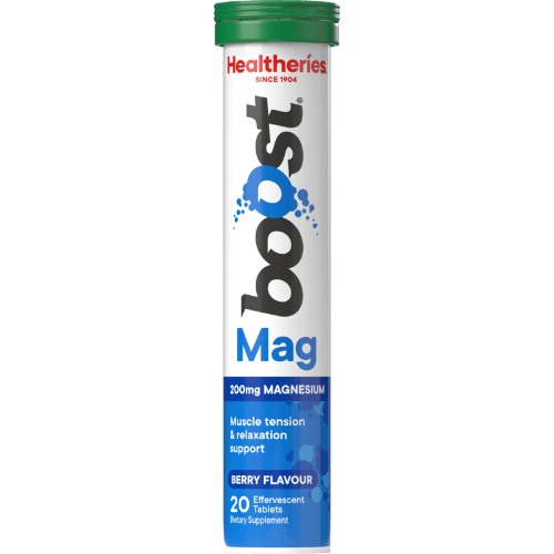 Healtheries Boost Mag Berry Flavour Effervescent Tablets