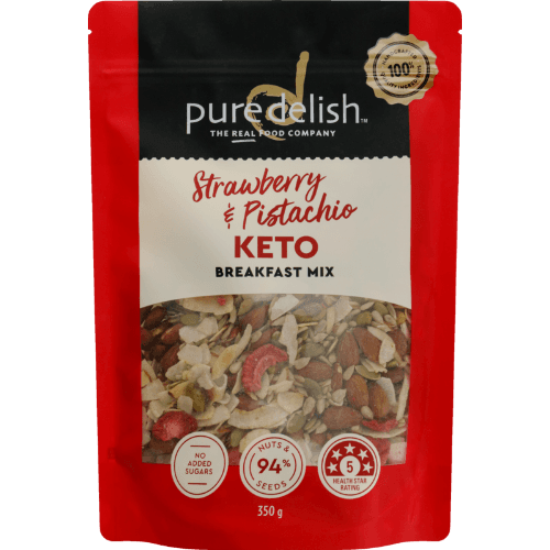 Pure Delish Strawberry & Pistachio Keto Breakfast Mix