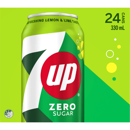 7UP Zero Sugar Soft Drink Cans