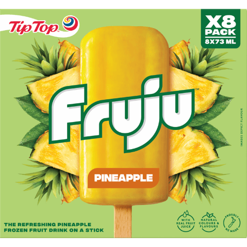 Tip Top Fruju Pineapple Ice Blocks