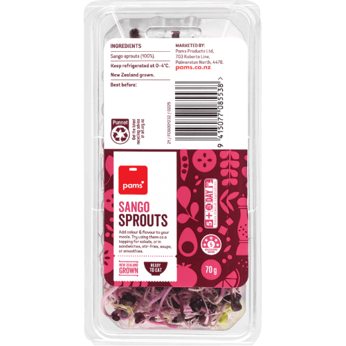 Pams Sango Sprouts