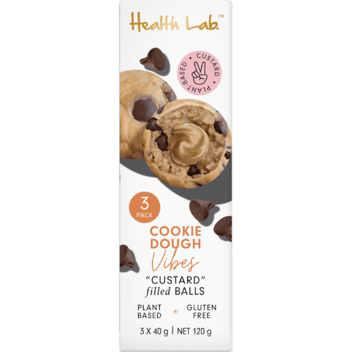 Health Lab Cookie Dough Vibes Custard Filled Balls