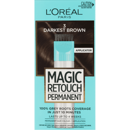 L'Oreal Paris Magic Retouch Roots Darkest Brown3 Permanent Hair Colour