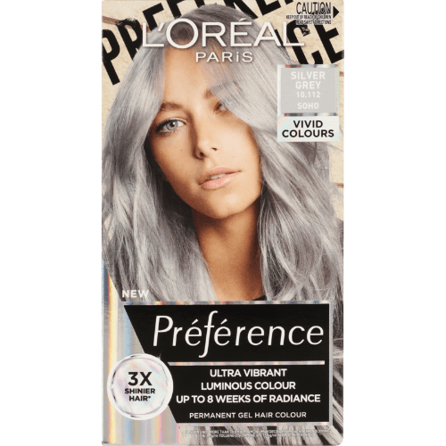 L'Oreal Paris Preference Silver Grey Vivids Hair Colour