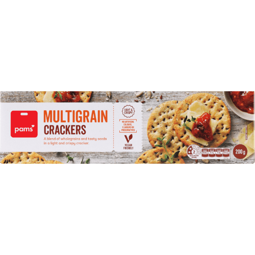 Pams Multigrain Crackers