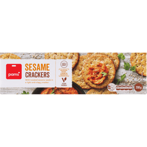 Pams Sesame Crackers