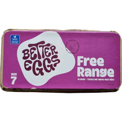 Better Eggs Free Range Size 7 Eggs