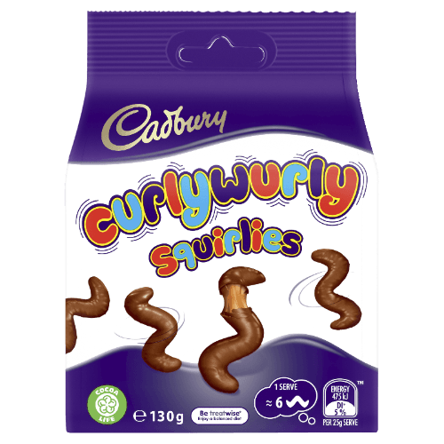 Cadbury Curly Wurly Squirlies
