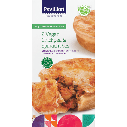 Pavillion Vegan Gluten Free Chickpea & Spinach Pies