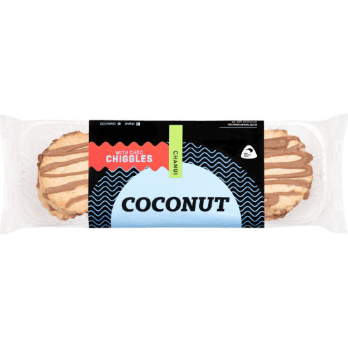 Chanui Coconut Biscuits With Choc Chiggles