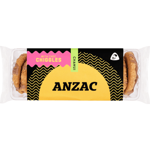 Chanui Anzac Biscuits With Choc Chiggles
