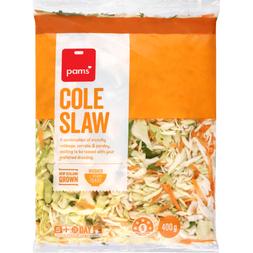 Pams Coleslaw