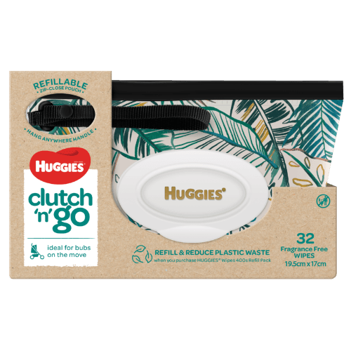 Huggies Clutch 'n' Go Fragrance Free Wipes