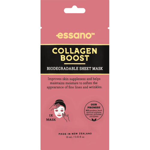 Essano Collagen Boost Biodegradable Sheet Mask