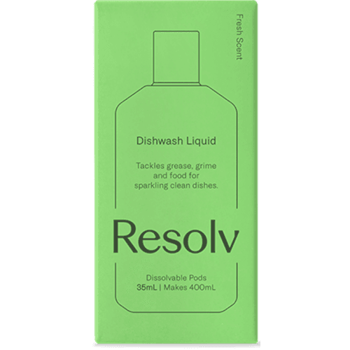 Resolv Fresh Scent Dishwash Liquid Dissovable Pods
