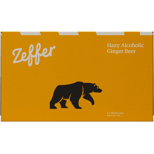 Zeffer Hazy Alcoholic Ginger Beer