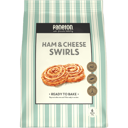 Paneton Ready To Bake Ham & Cheese Swirls