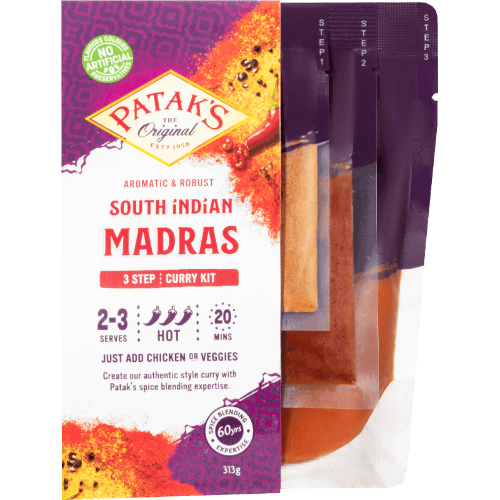 Patak's Aromatic & Robust South Indian Madras Curry Kit