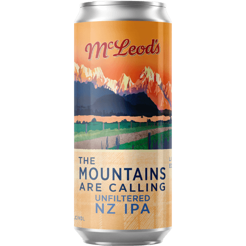 McLeod's The Mountains Are Calling Unfiltered NZ IPA