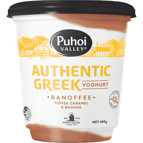 Puhoi Yoghurt Tub Banoffee 400 g